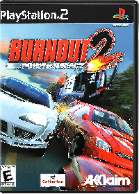Burnout 2 Point of Impact PAL Playstation 2 PAL box art